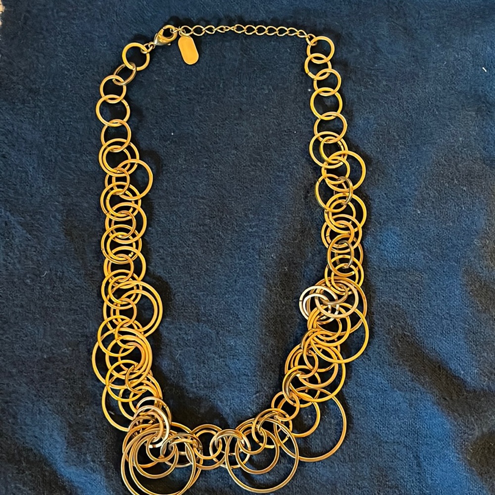 Alfani circle necklace